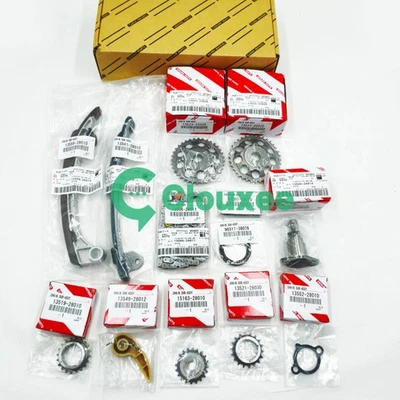 OEM Timing Chain Kit For Toyota RAV4 Camry Corolla 2.0 2.4 L 2AZFE 1AZFE - Image 1 of 4