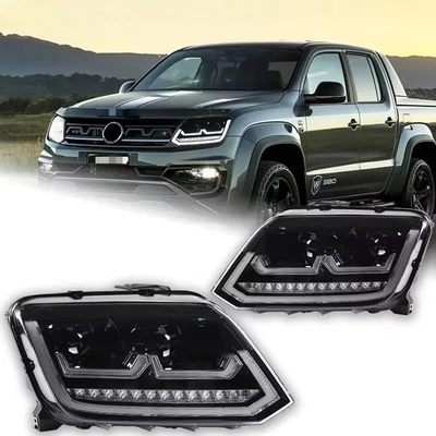 Par de faros LED izquierda+derecha para Volkswagen VW Amarok V6 2011-2021 2019  Foto 1 de 4