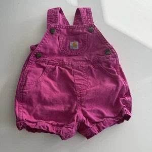 Carhartt Latzhose 6M Baby Pink Ranchwear Pullover Shorts - Bild 1 von 7