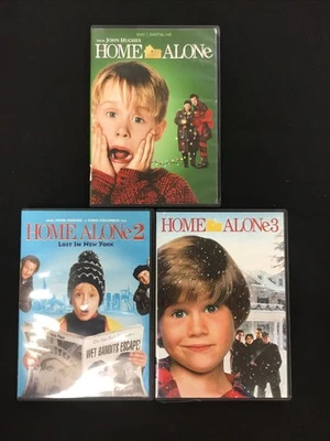 Home Alone 1 2 3 Trilogy DVD Lot Macaulay Culkin Christmas Classics - Image 1 of 4