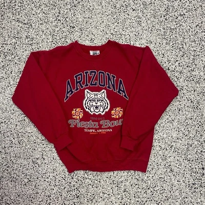 Sudadera de Colección Lee Arizona Wildcats Fiesta Bowl Fútbol Cuello Redondo Grande NCAA Foto 1 de 4