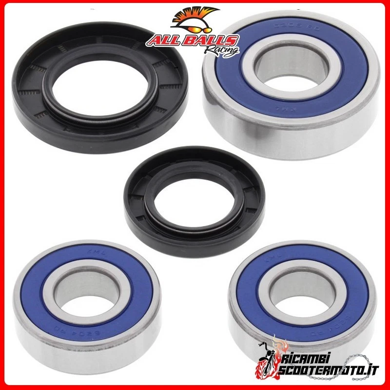 REAR WHEEL BEARING KIT ALL BALLS SUZUKI GSX 650 FA KATANA ABS 2008-2009 - Image 1 of 1