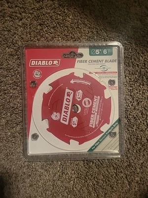 Diablo D0506CH 5 英寸 x 6 牙硬质合金纤维水泥硬刀片 — 第 1/2 张图片