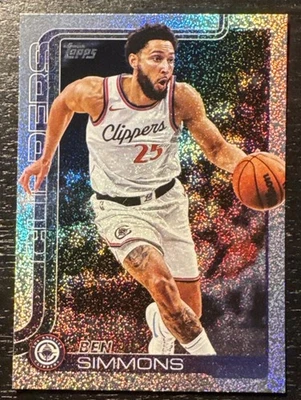 2025-26 Topps Basketball Ben Simmons Silver Speckle LA Clippers 💎💎💎 - Image 1 of 2