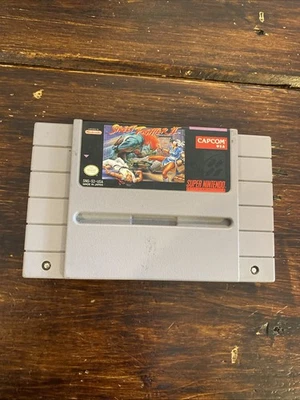 Street Fighter II (Super Nintendo SNES, 1992) *TESTED* Cart Only - Image 1 of 2
