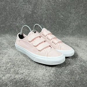Vans Prison Issue Damengröße 8,5 Herrengröße 7 rosa Köper verstellbare Riemen Schuhe gebraucht - Bild 1 von 11