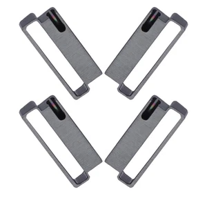  4 Pezzi Connettore Chiusura Cinturino Convertitore Orologio Inox Adattatore Smart - Foto 1 di 17