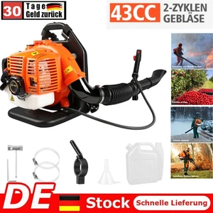 🔥43cc Benzin Laubsauger Laubbläser 3,0 PS Laubgebläse 2-Takt Rückenlaubbläser - Bild 1 von 12