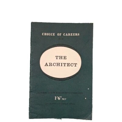 The Architect - Choice of Careers Book (1963) **FREE P&P** Employment Executive - Image 1 of 4