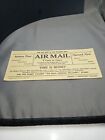 1940 Chicago PO Ernest J Kruetgen Postmaster AIR MAIL advertisement 