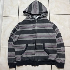 Vintage Ezekiel Hoodie Men’s Size Large Gray Embroidered Surf Skate Y2K Skater - Picture 1 of 5