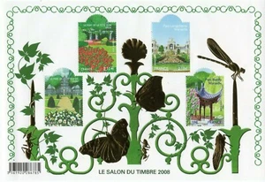 FRANCE BLOC ET FEUILLET SALON DU TIMBRE DE 2008 N° 120 NEUF ** SANS CHARNIERE - Picture 1 of 2