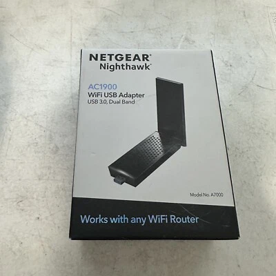 NETGEAR Nighthawk A7000 Dual-Band USB 3.0 Adapter AC1900 USB 3.0 WiFi Adapter - Image 1 of 4