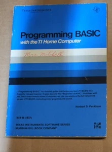 Programming   BASIC with the TI Home Computer - Picture 1 of 2