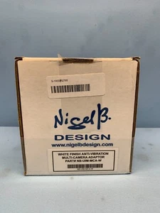 Nigel B Design NB-UIM-MCA-W Anti-vibration Multi-camera Adapter, White - Picture 1 of 4