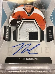 15/16 SP GU Inked Rookie Patch Hockey Card Nick Cousins #IRS-NC 6/49 - Picture 1 of 1