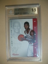 JIMMY BUTLER 2012-13 Panini Prestige #199 BGS GEM MINT 9.5 RC low pop