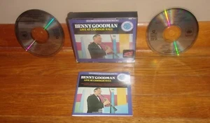 BENNY GOODMAN LIVE AT CARNEGIE HALL-Columbia Jazz Masterpieces 2 CD Set-SUPERB! - Imagen 1 de 3