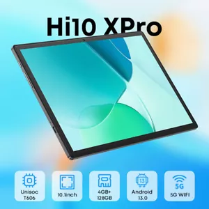 CHUWI 10.1 inch Android 13 Tablet PC 4GB 128GB Quad-Core HD Camera Wi-Fi Tablet - Picture 1 of 16