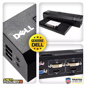 Dell Precision M4700 M6400 M6500 M6700 E-Port Plus Replicator/Dock Station/PR02X - Picture 1 of 11