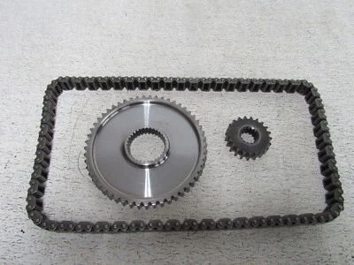 18 SKI DOO FREERIDE G4 850 E-TEC GEN 4 CHAIN GEARS DRIVE 21T 53T STOCK OEM #0024 - Image 1 of 4