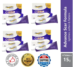 NEW! 4 x Pack (15g) DERMATIX Advanced Scar Formula (FREE SHIPPING) - Picture 1 of 13