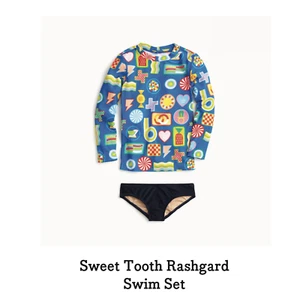 Kid Made Modern Rashguard Swim Set - Picture 1 of 1