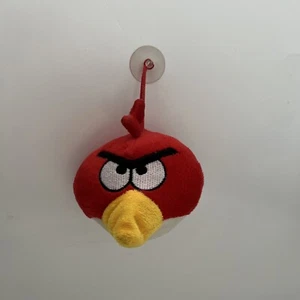 Angry Birds Plush Red Bird Stuffed Animal Toy 3" Window Hanger - Picture 1 of 4