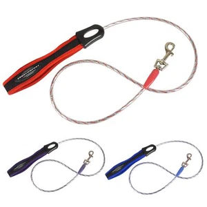 1 x Pet Living Soft Handle Dog Lead RANDOM 6.5 mm x 120 cm up to 60LBS - Picture 1 of 4