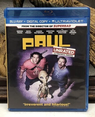 Paul (Blu-ray Disc, 2013,Widescreen) Simon Pegg  Jason Bateman - Image 1 of 4