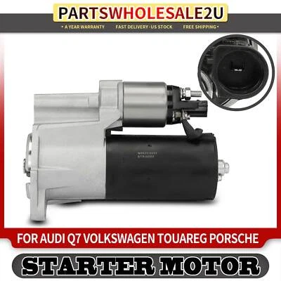 Starter Motor for Audi Q7 2007-2010 Volkswagen Touareg 07-17 1.7kW 12 V CW 9T - Image 1 of 4