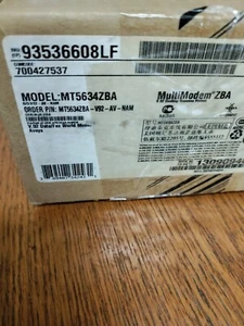 Multitech MT5634ZBA MultiModem ZBA 56kb 93537150LF- Avaya CC: 700427537 unused - Picture 1 of 2