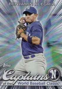 BENJAMIN ALEGRIA /50 TOPPS WBC CAPITANI PELLICOLA ORO NICARAGUA #16 2023 23 - Foto 1 di 1