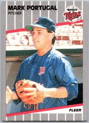 1989 Fleer - #123 Mark Portugal - *Near Mint* - Image 1 of 2