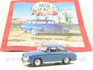 1:43 Syrena 104 turismos FSO De Agostini #174 URSS URSS polaco embalaje original nuevo IXO Polonia RDA - Imagen 1 de 3