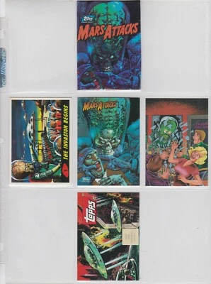 1994 MARS ATTACKS ARCHIVES COMPLETE BASIC TRADING CARD SET with LOTS OF EXTRAS - Image 1 of 4