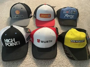 Menge 6 NASCAR-HÜTE / PENKENKE / SHR / FORD - BRANDNEU mit ETIKETT - Bild 1 von 7