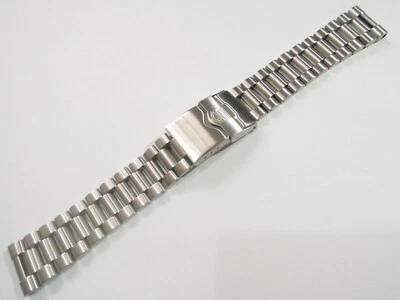 NEW 20MM STAINLESS SOLID LINKS BRACELET TAG HEUER FORMULA 1 SPORTS MEN'S WATCH - Image 1 of 4