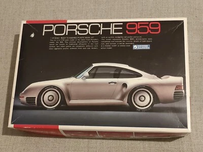 Gunze Sangyo kit Porsche 959 scala 1:24 1985 - Immagine 1 di 4