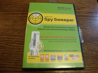 Webroot Software Spy Sweeper 2006 for Windows 2000, XP Pro/Home/MC With Key - Image 1 of 3