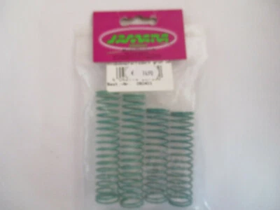 Jamara 050401 - Stoßdämpferfedern grün weich 1:8 Buggy - 2x kurz u. 2x lang - Bild 1 von 3