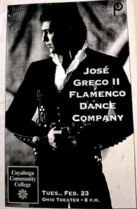 Jose Greco II Flamenco Dance Company Program-Ohio Theatre Feb 23, 1999-Cleveland - Picture 1 of 6