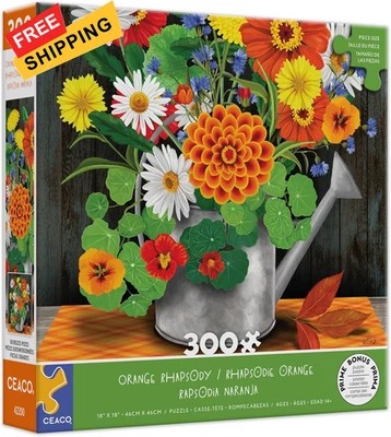 Ceaco - Orange Rhapsody - 300 Piece Jigsaw Puzzle 300  - Image 1 of 4
