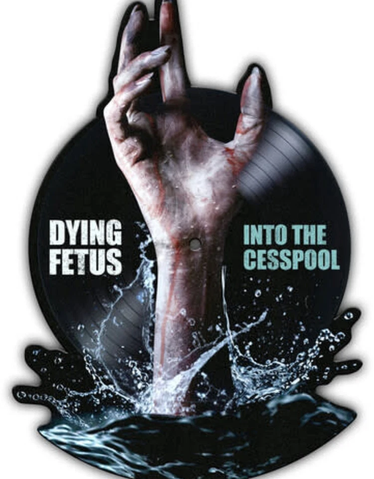 Dying Fetus "Into The Cesspool" RSDBF 2025 SHAPED PICTURE DISC VINYL BRAND NEW - Image 1 of 1