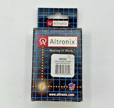 Altronix RDC24 24VDC Operation/DPT Relay Contact 10amp - Image 1 of 2