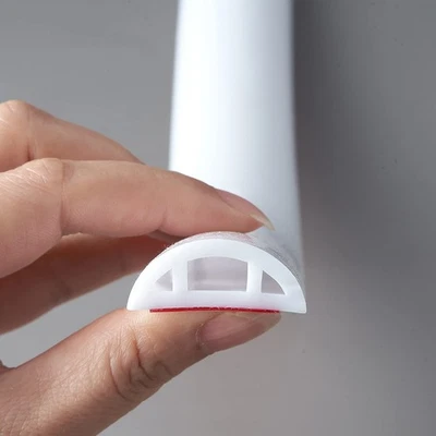 Bloque plegable de baño tapón de agua tira de sellado ducha umbral presa auto... Foto 1 de 4