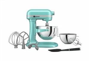 KitchenAid 5,5 Quart Miscelatore con supporto per ciotola blu ghiaccio - Foto 1 di 1