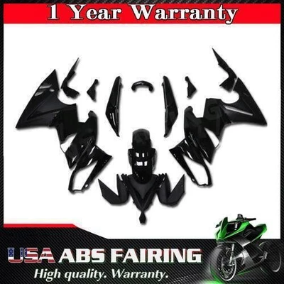 MSD 塑料黑色 适合川崎忍者 650R ER-6f 2009 2010 2011 整流 y001 — 第 1/4 张图片