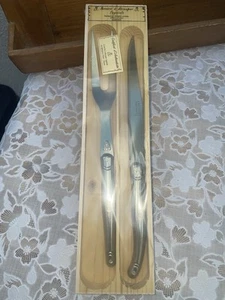 Service À Découper Laguiole Couteau Et Fourchette - Imagen 1 de 5