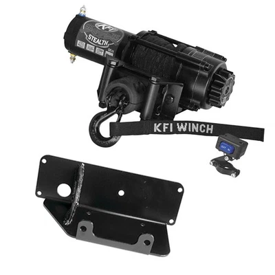 Kit combinado de cabrestante KFI Assualt 3500 lb (M3) para Polaris Sportsman 600 2003 Foto 1 de 4